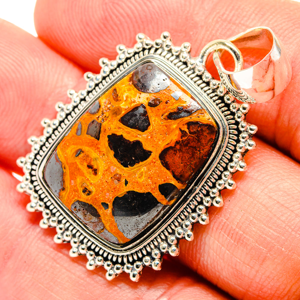 Lapis Lazuli Pendants handcrafted by Ana Silver Co - PD31644