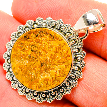 Moroccan Agate Pendants handcrafted by Ana Silver Co - PD31645