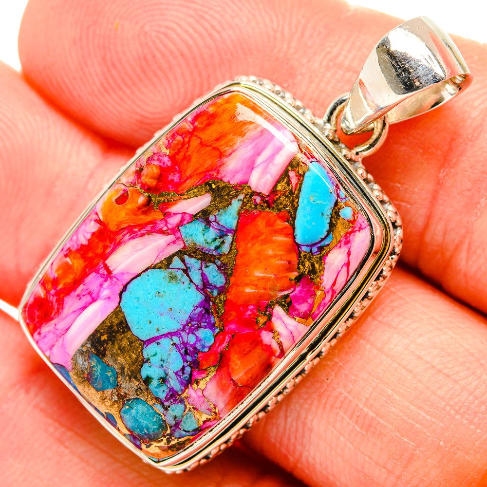Charoite Pendants handcrafted by Ana Silver Co - PD31647