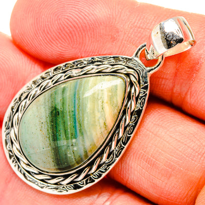 Titanium Druzy Pendants handcrafted by Ana Silver Co - PD31656