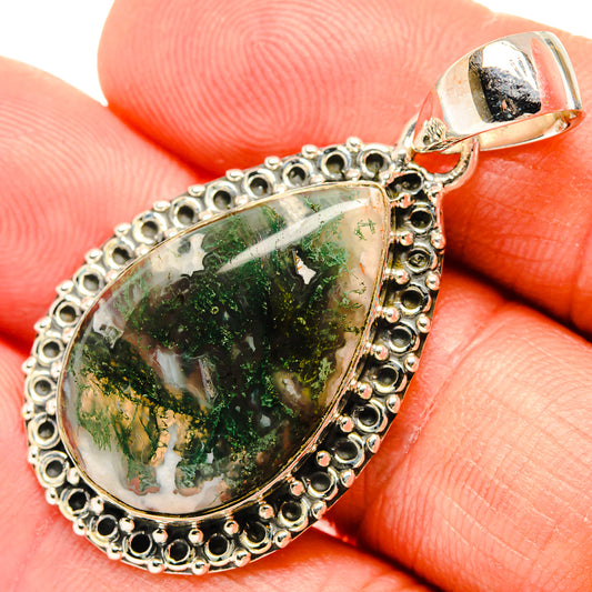 Green Aventurine Pendants handcrafted by Ana Silver Co - PD31662