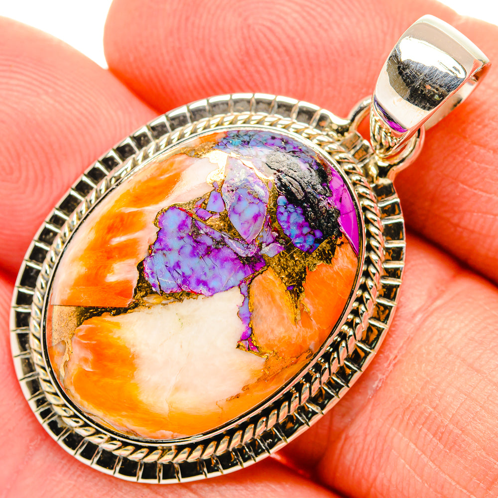 Chrysocolla Pendants handcrafted by Ana Silver Co - PD31675