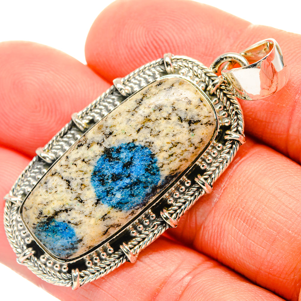 Blue Topaz Pendants handcrafted by Ana Silver Co - PD31683