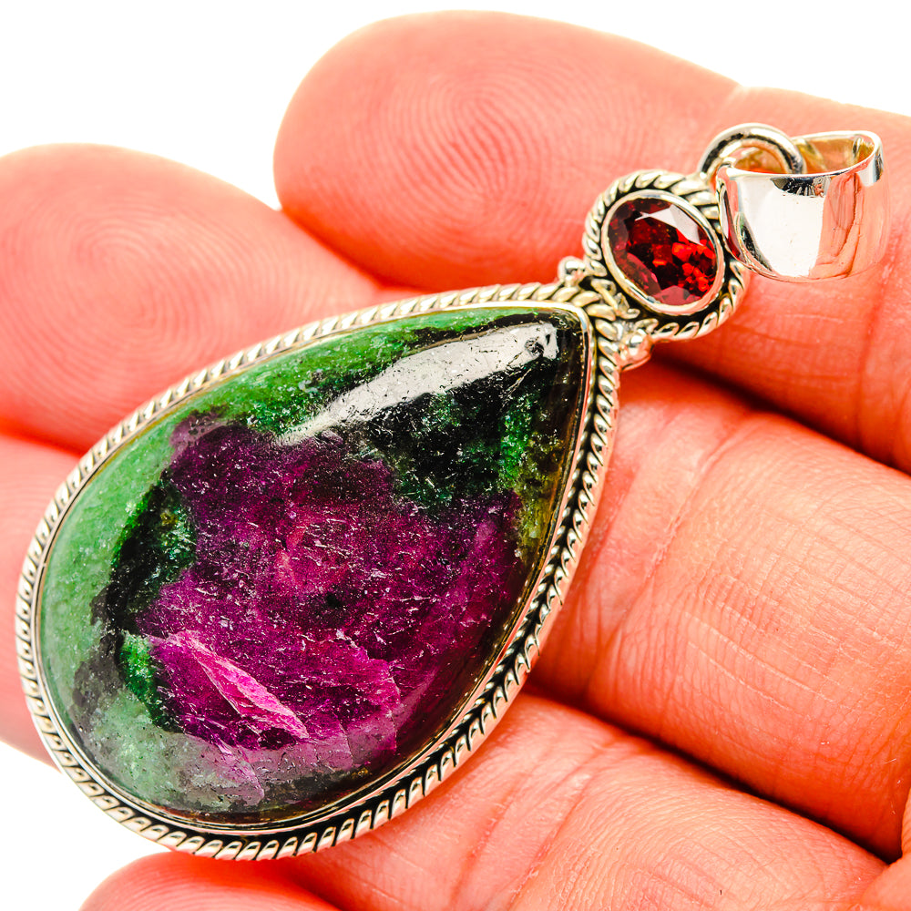 Scolecite Pendants handcrafted by Ana Silver Co - PD31687