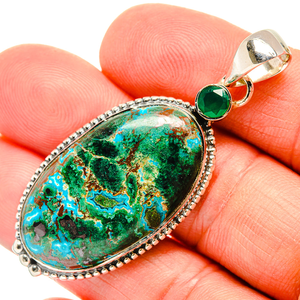 Scolecite Pendants handcrafted by Ana Silver Co - PD31688