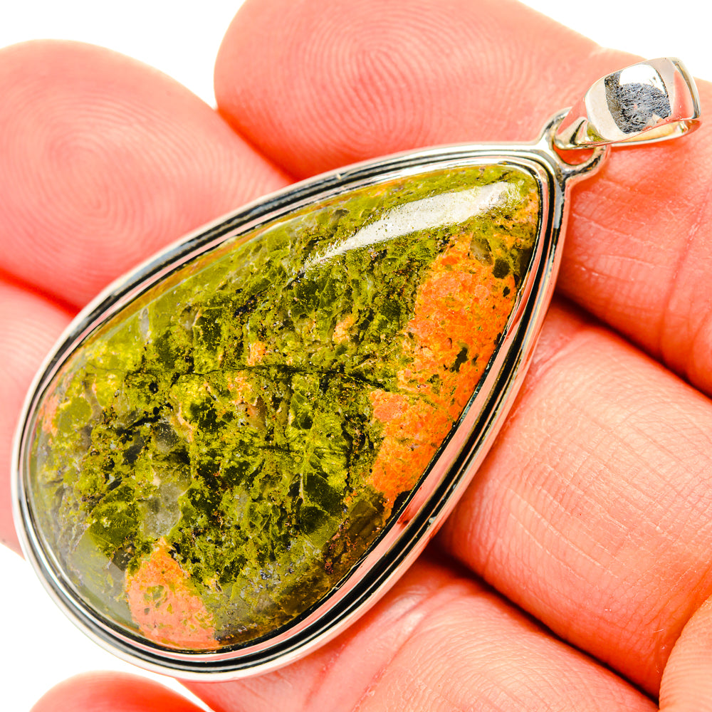 Ruby Fuchsite Pendants handcrafted by Ana Silver Co - PD31691