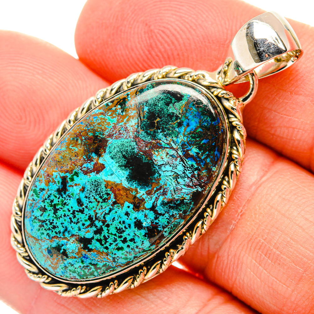 Black Tourmaline Pendants handcrafted by Ana Silver Co - PD31695