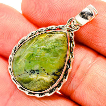 Fossil Coral Pendants handcrafted by Ana Silver Co - PD31706