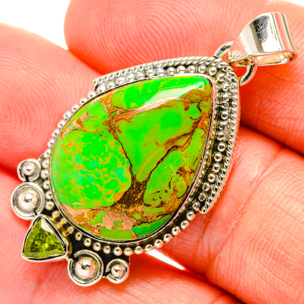 Picasso Jasper Pendants handcrafted by Ana Silver Co - PD31711