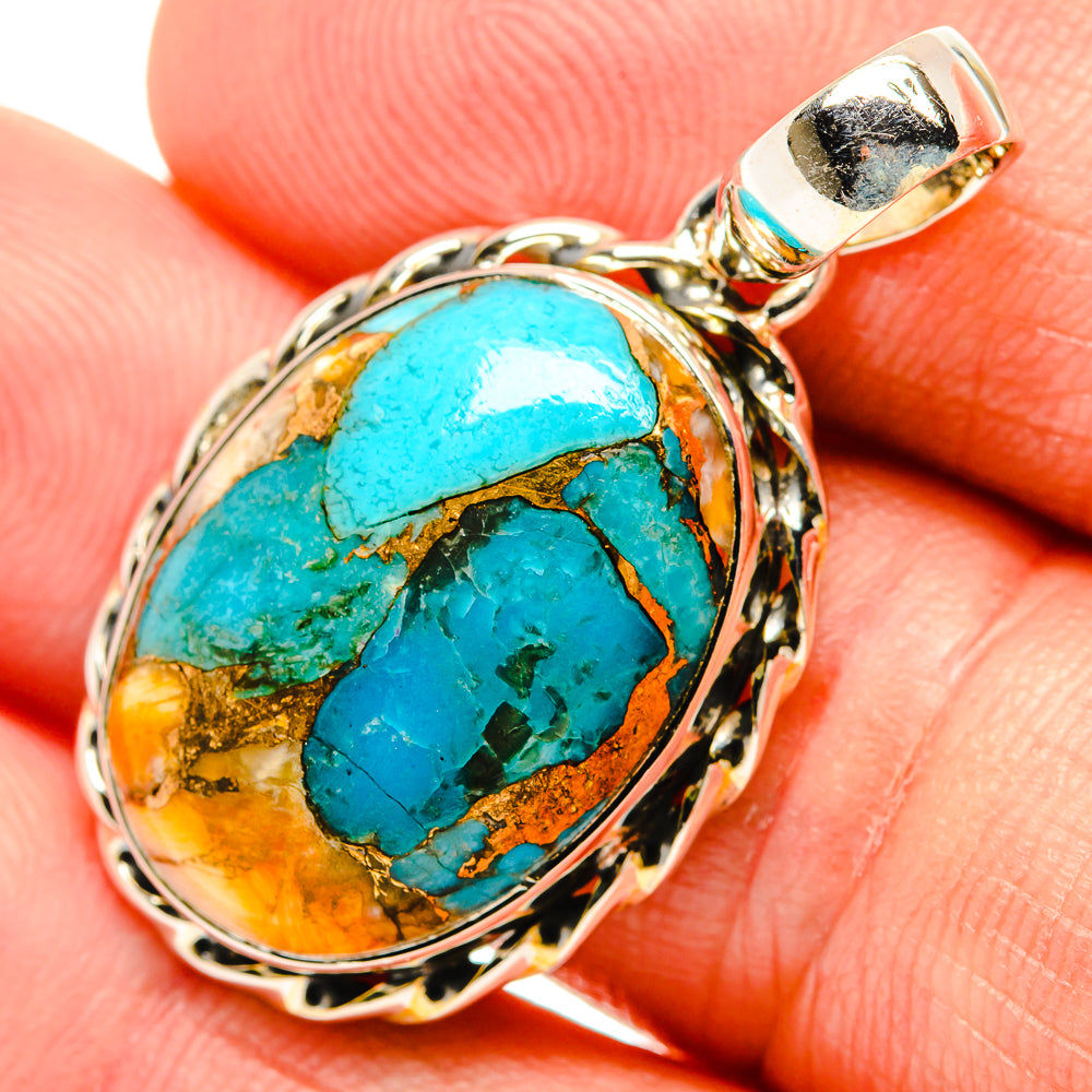 Lapis Lazuli Pendants handcrafted by Ana Silver Co - PD31715