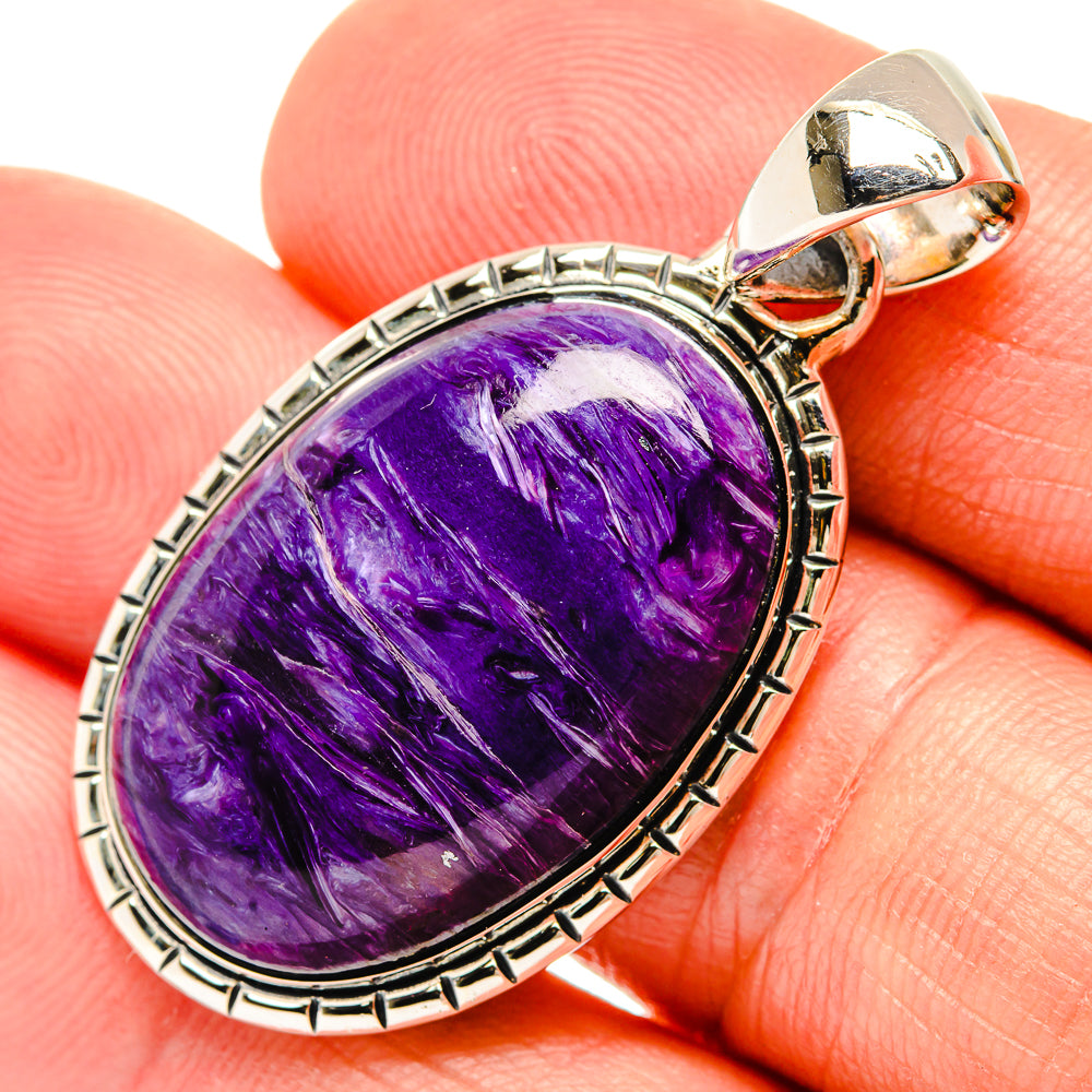 Germany Psilomelane Dendrite Pendants handcrafted by Ana Silver Co - PD31722