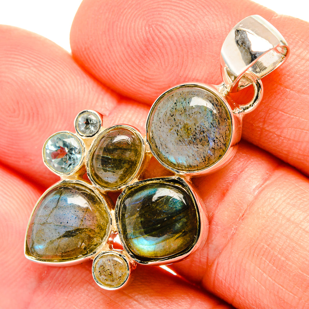 Lapis Lazuli Pendants handcrafted by Ana Silver Co - PD31740