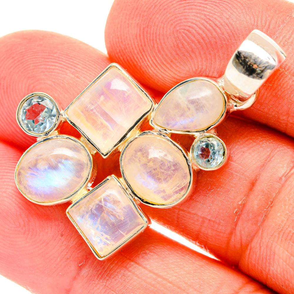 Germany Psilomelane Dendrite Pendants handcrafted by Ana Silver Co - PD31744