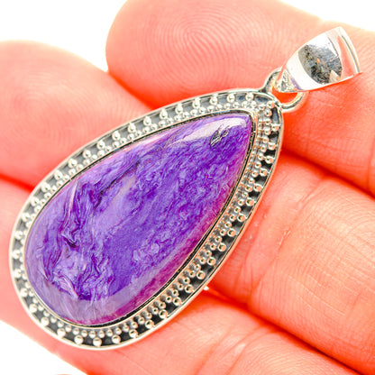 Pink Tourmaline Pendants handcrafted by Ana Silver Co - PD31776