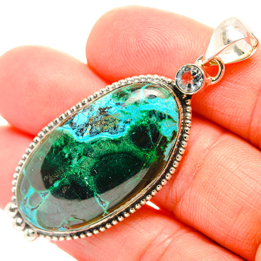 Ruby Fuchsite Pendants handcrafted by Ana Silver Co - PD31777