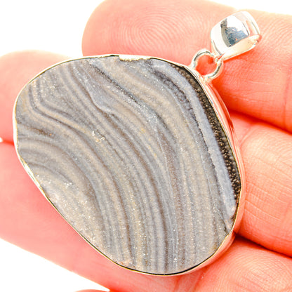 Kingman Pink Dahlia Turquoise Pendants handcrafted by Ana Silver Co - PD31784