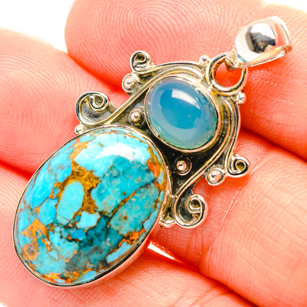 Pinolith Jasper Pendants handcrafted by Ana Silver Co - PD31794