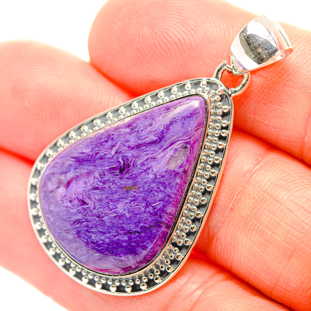 Scolecite Pendants handcrafted by Ana Silver Co - PD31795