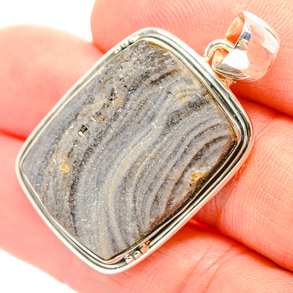 Pietersite Pendants handcrafted by Ana Silver Co - PD31813