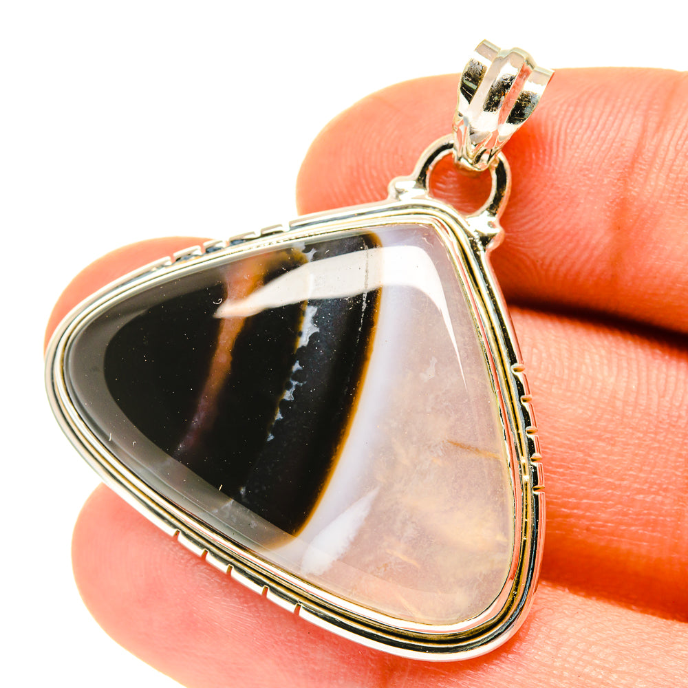 Montana Agate Pendants handcrafted by Ana Silver Co - PD3182