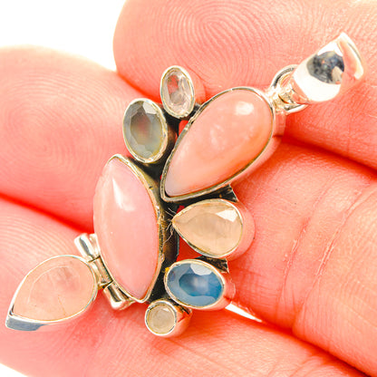 Ethiopian Opal Pendants handcrafted by Ana Silver Co - PD31821