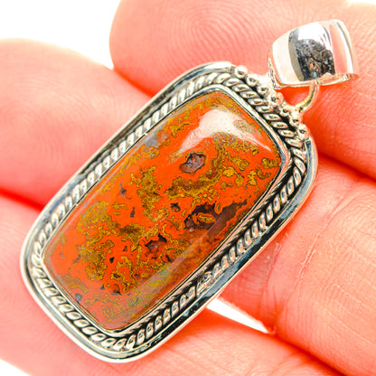 Green Swiss Opal Pendants handcrafted by Ana Silver Co - PD31823