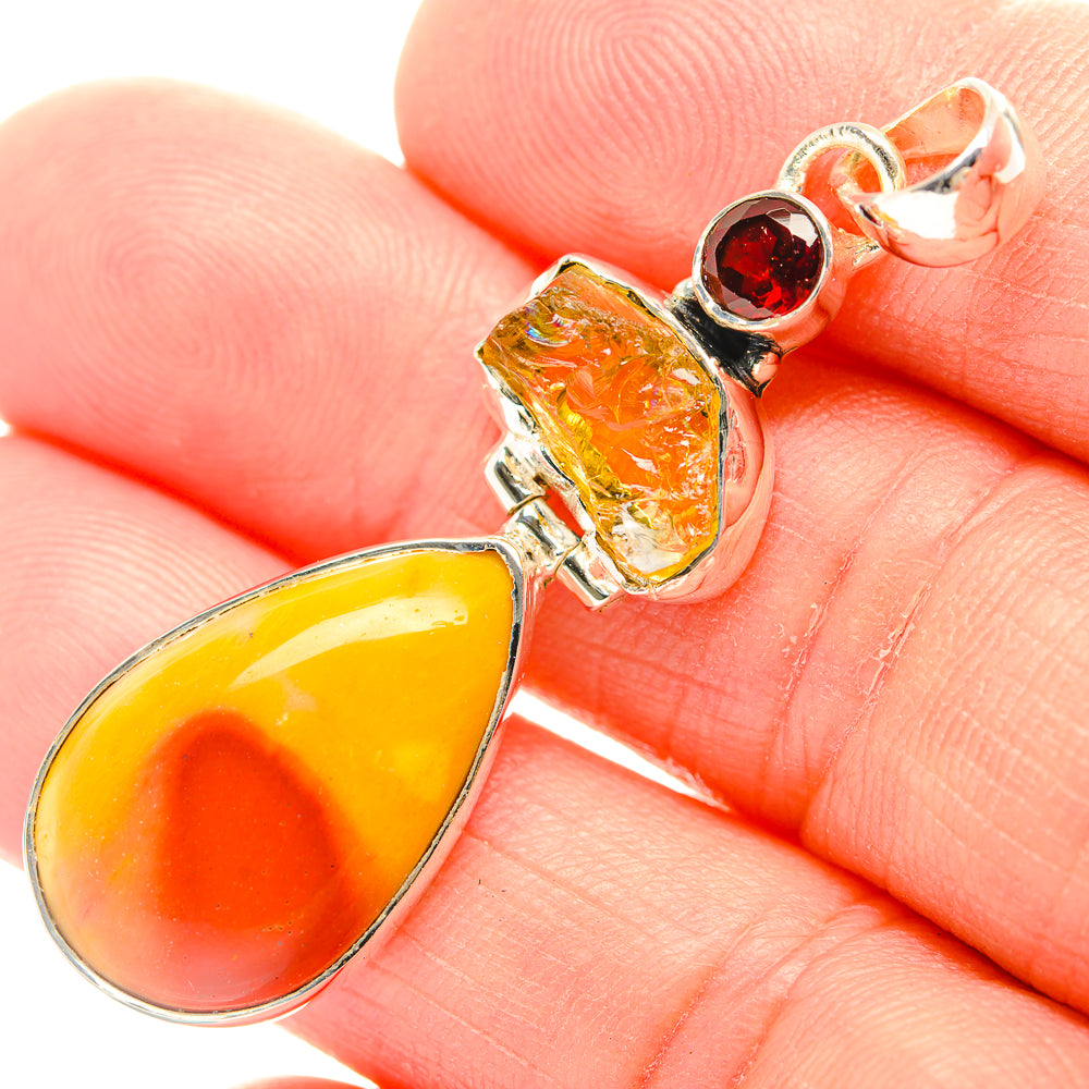 Seraphinite Pendants handcrafted by Ana Silver Co - PD31840