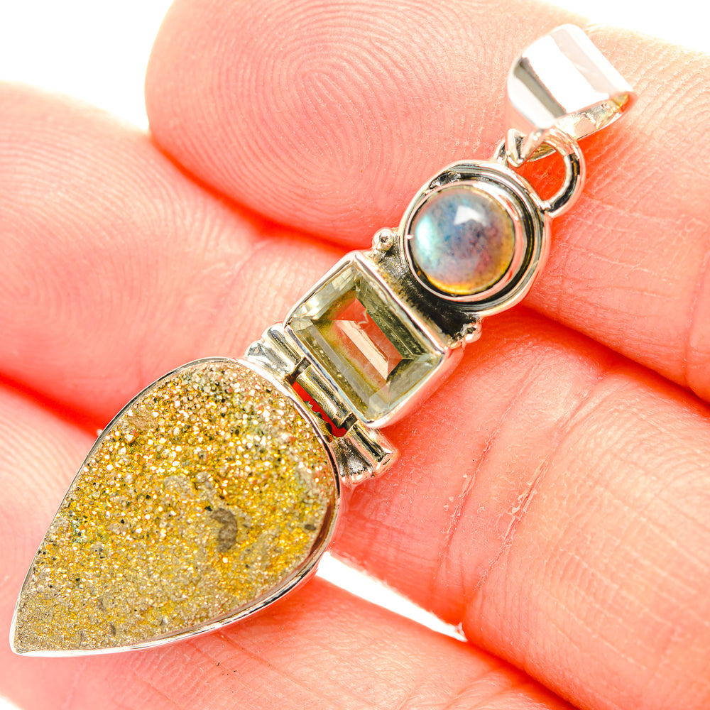 Charoite Pendants handcrafted by Ana Silver Co - PD31841