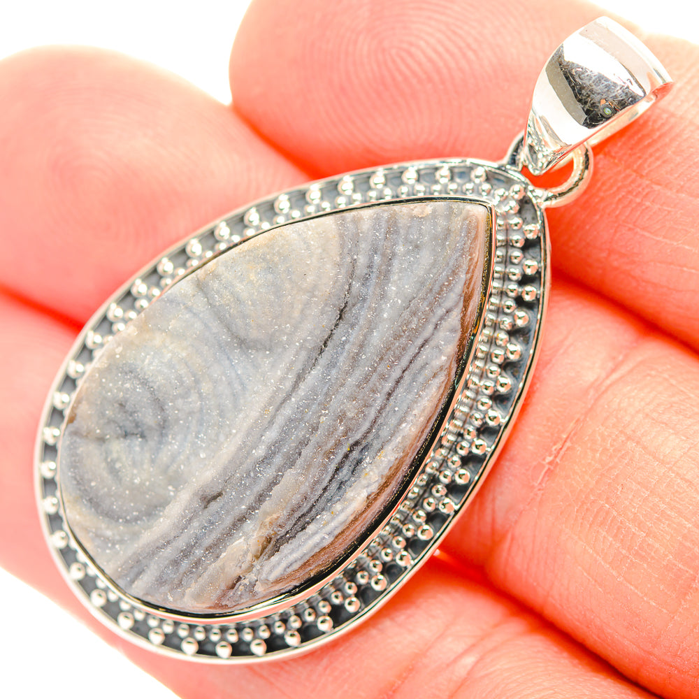 Thulite Pendants handcrafted by Ana Silver Co - PD31847