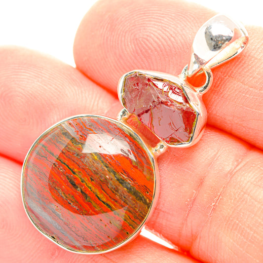 Red Jasper Pendants handcrafted by Ana Silver Co - PD31848