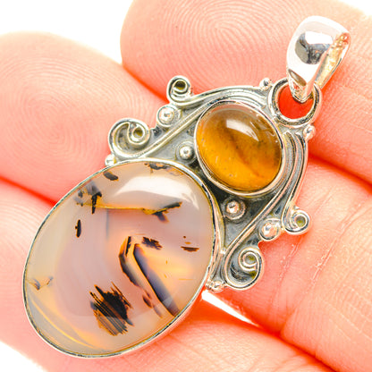Montana Agate Pendants handcrafted by Ana Silver Co - PD31860