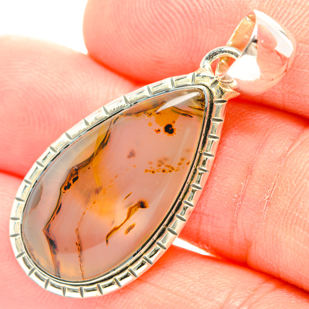 Montana Agate Pendants handcrafted by Ana Silver Co - PD31861