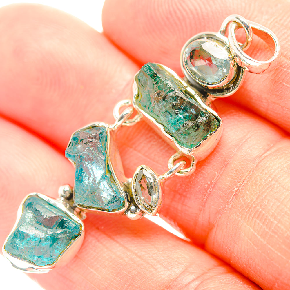 Apatite Pendants handcrafted by Ana Silver Co - PD31872