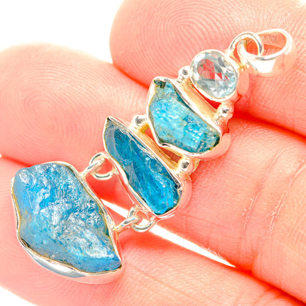 Apatite Pendants handcrafted by Ana Silver Co - PD31874