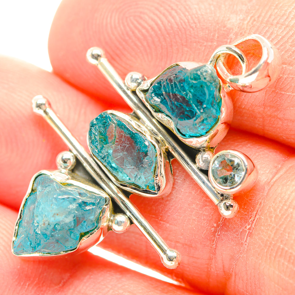Apatite Pendants handcrafted by Ana Silver Co - PD31877
