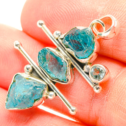 Apatite Pendants handcrafted by Ana Silver Co - PD31877