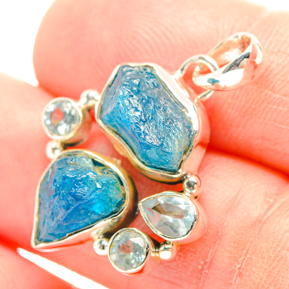 Apatite Pendants handcrafted by Ana Silver Co - PD31890