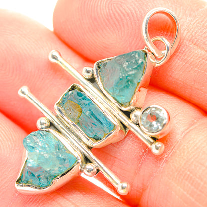 Apatite Pendants handcrafted by Ana Silver Co - PD31894