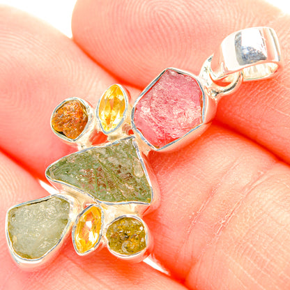 Tourmaline Pendants handcrafted by Ana Silver Co - PD31895