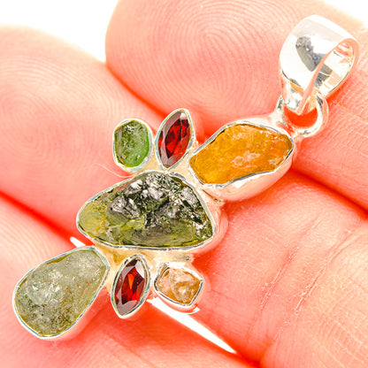 Tourmaline Pendants handcrafted by Ana Silver Co - PD31902