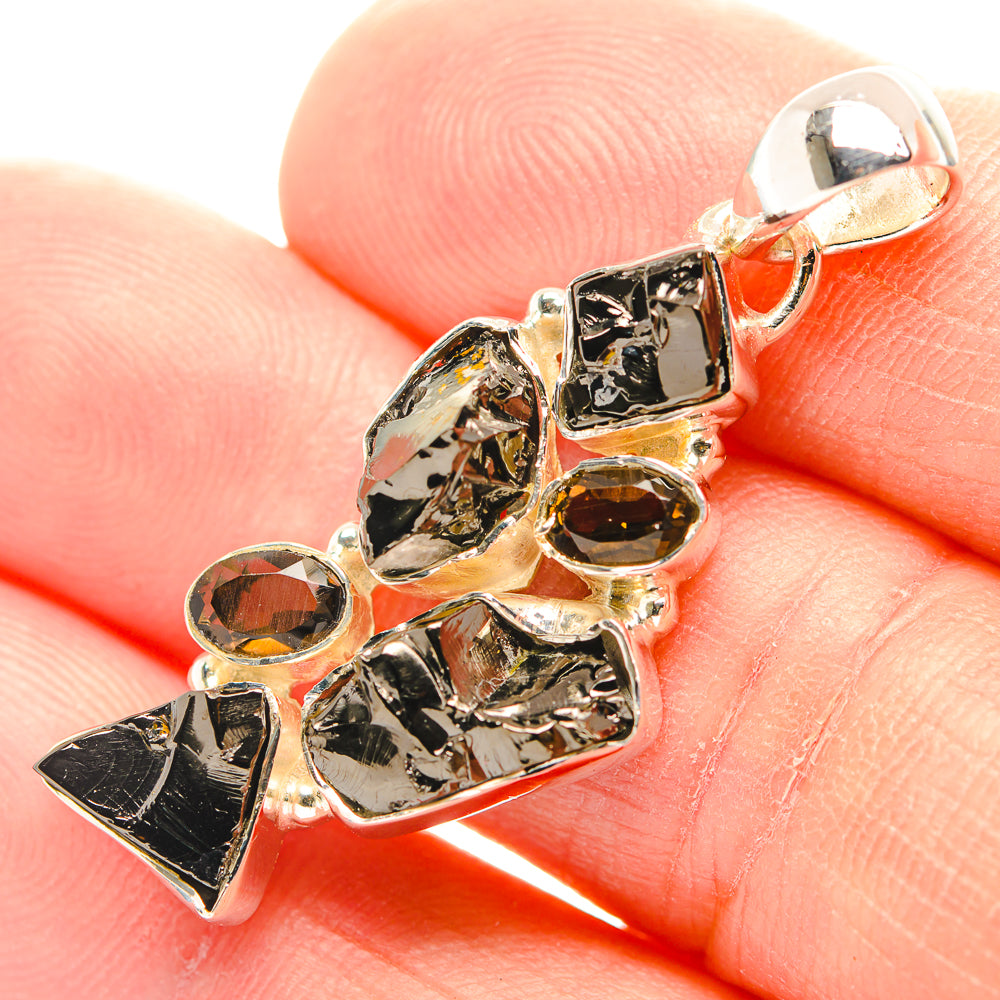 Shungite Pendants handcrafted by Ana Silver Co - PD31906