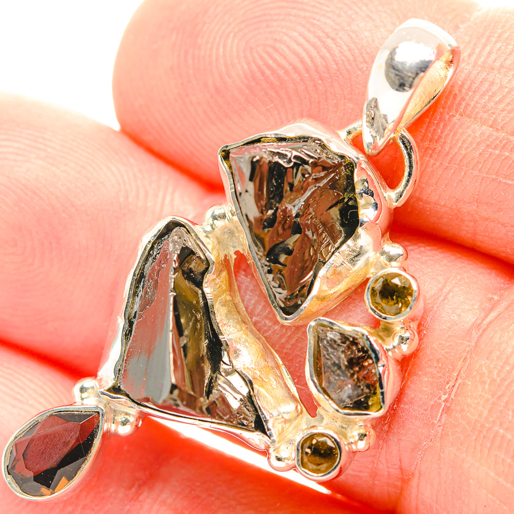 Shungite Pendants handcrafted by Ana Silver Co - PD31909