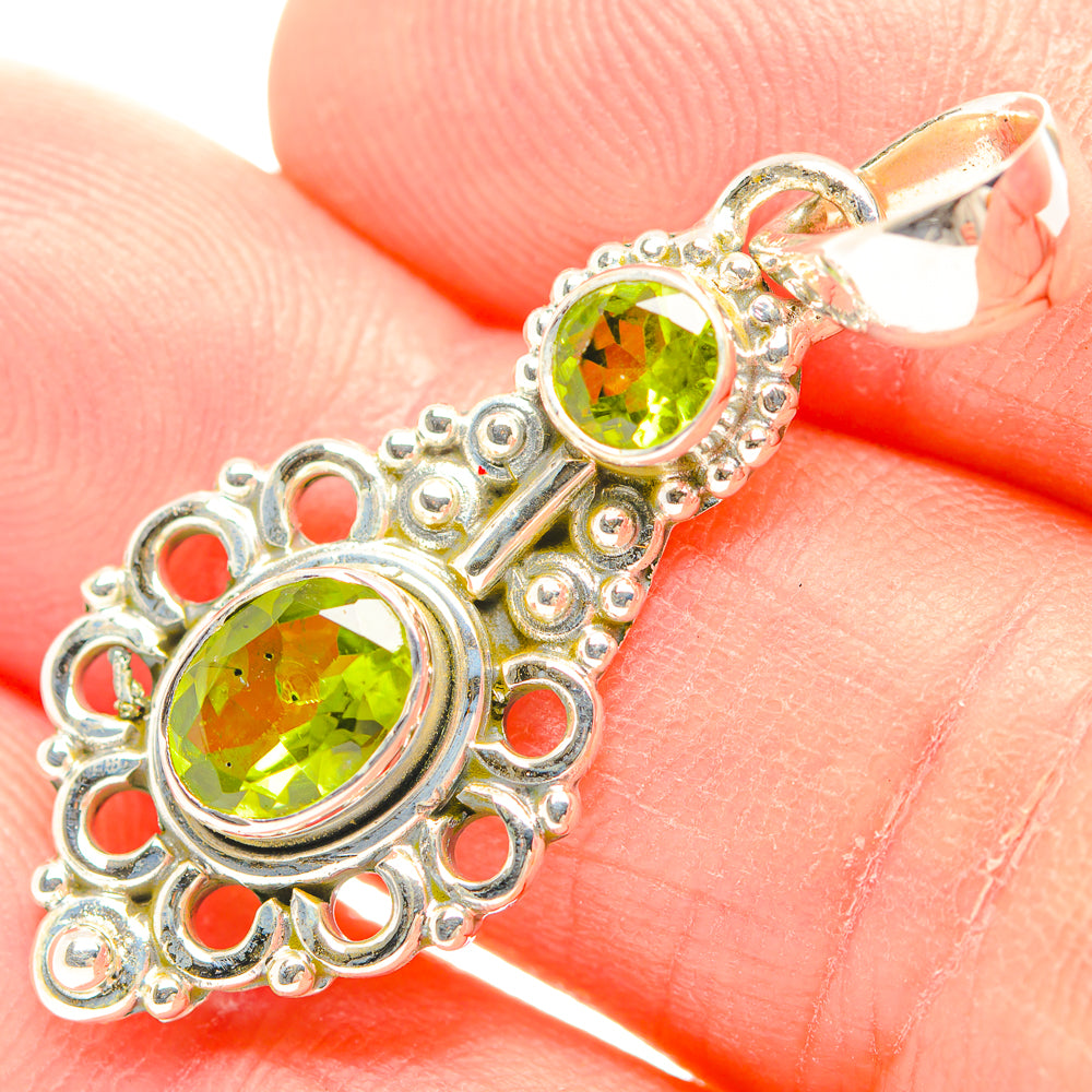 Peridot Pendants handcrafted by Ana Silver Co - PD31911