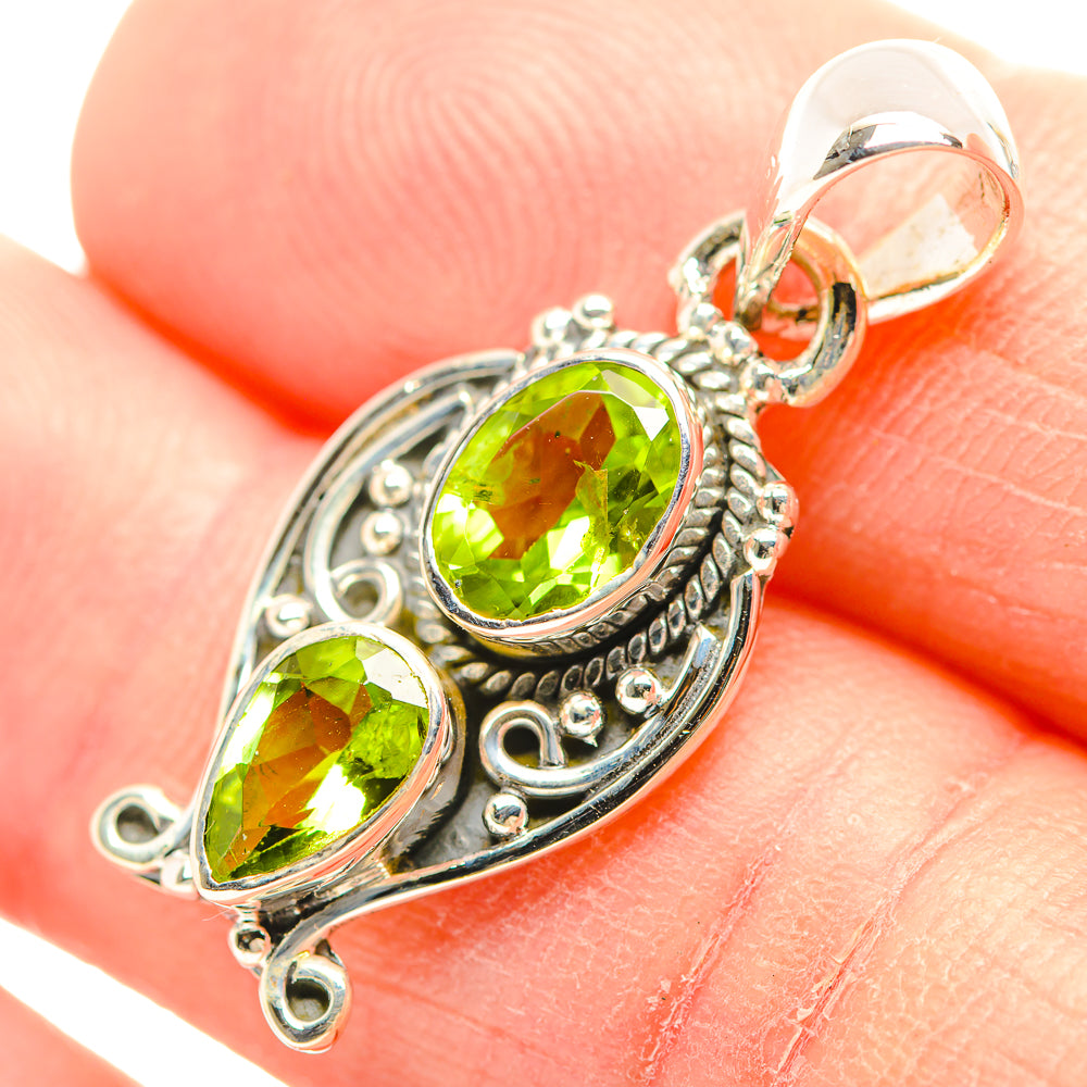 Peridot Pendants handcrafted by Ana Silver Co - PD31913