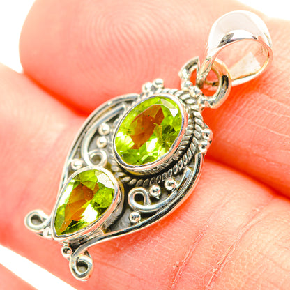Peridot Pendants handcrafted by Ana Silver Co - PD31913