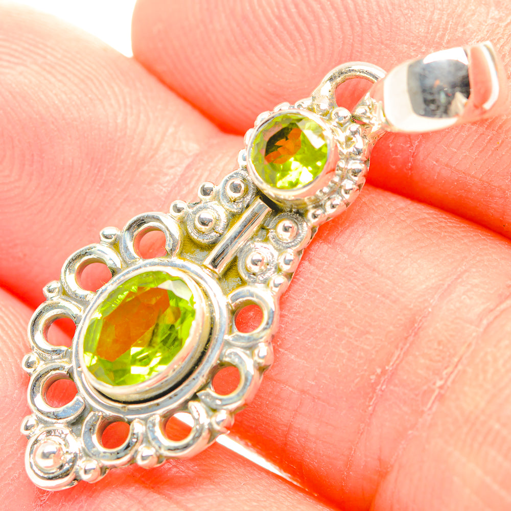 Peridot Pendants handcrafted by Ana Silver Co - PD31914