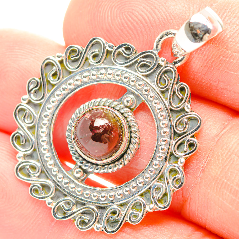 Garnet Pendants handcrafted by Ana Silver Co - PD31926