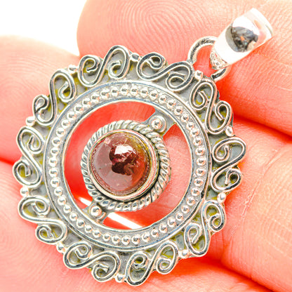 Garnet Pendants handcrafted by Ana Silver Co - PD31926