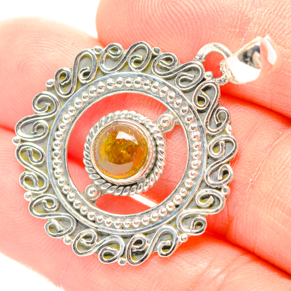 Citrine Pendants handcrafted by Ana Silver Co - PD31928