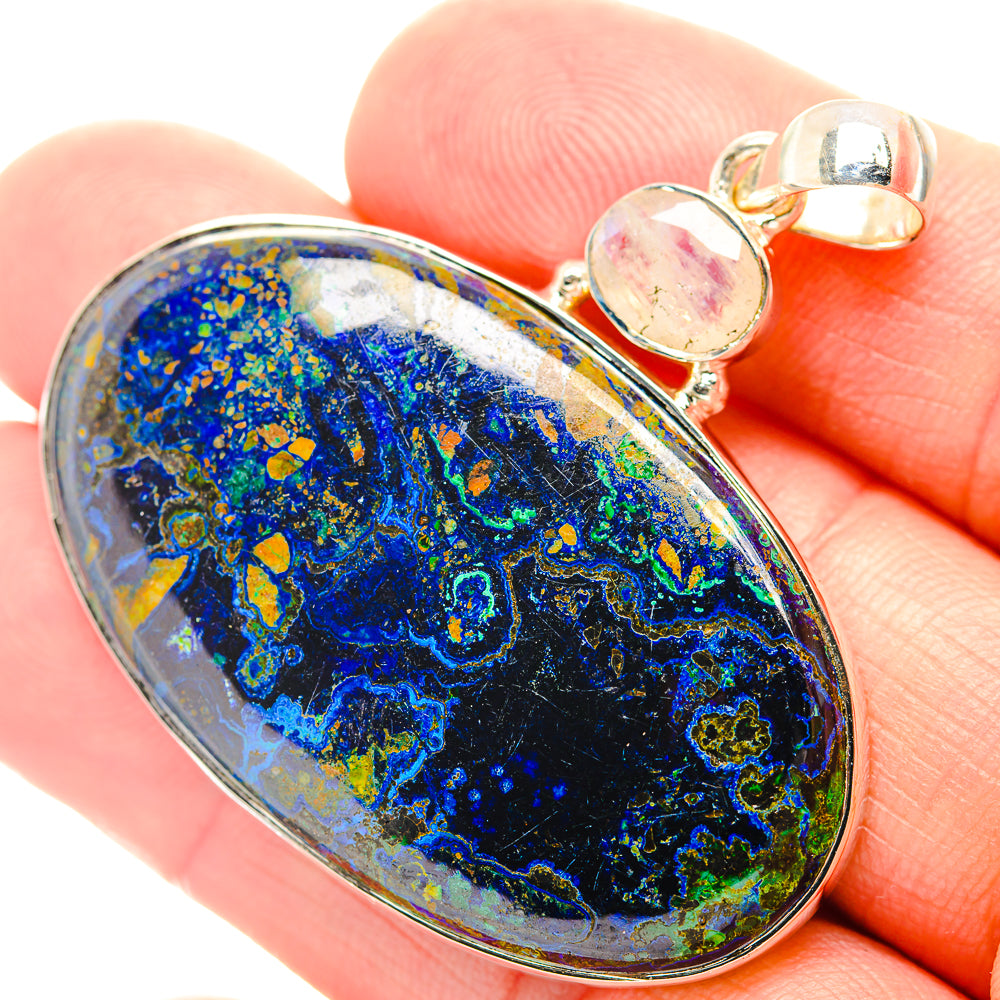 Shattuckite Pendants handcrafted by Ana Silver Co - PD31935